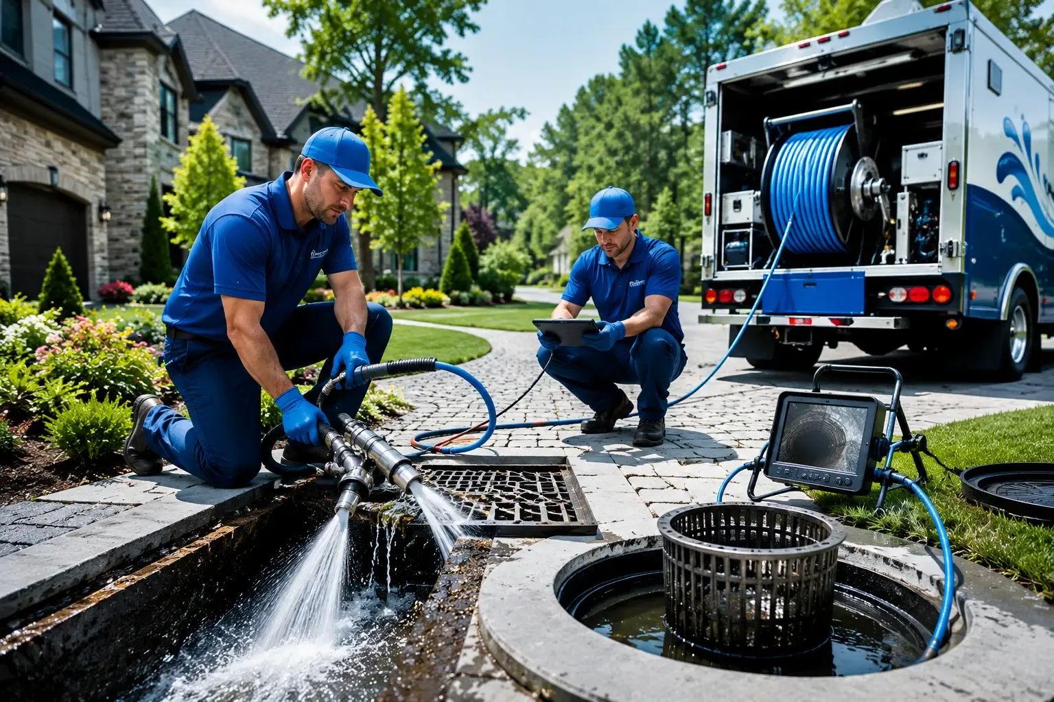 Local outdoor drain cleaning professionals in Glandorf, OH
