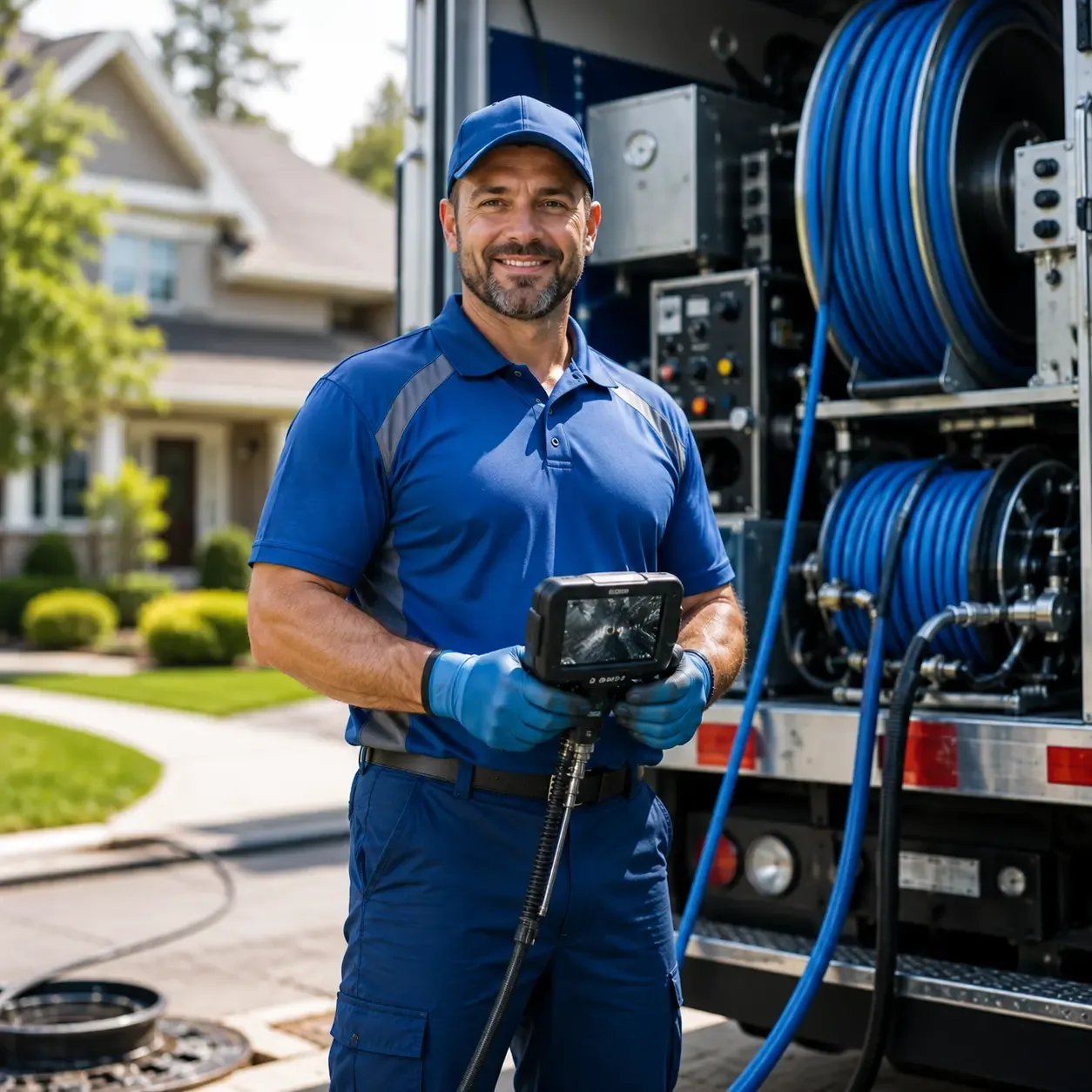 Local outdoor drain cleaning specialists in Glandorf, OH
